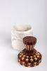 Geometrie Combinatorie - largo | Jar in Vessels & Containers by gumdesign. Item made of wood with marble works with modern style