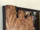 Live Edge Mirror - Cherry Burl - one-of-a-kind, Wood Wall Mi | Decorative Objects by thomas weber. Item made of wood with glass works with boho & country & farmhouse style