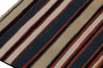 Vintage Afghani tribal Kilim runner rug, with Stripes | Area Rug in Rugs by Rug and Kilim