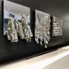 Mirror, Mirror, On The Wall, Mini 1, 2, 3 | Wall Sculpture in Wall Hangings by Leisa Rich | Italia Furniture in Norcross. Item made of synthetic