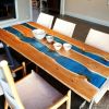 Epoxy Dining Table, Epoxy Resin Table, Epoxy Wood Table | Tables by Innovative Home Decors. Item made of wood works with country & farmhouse & art deco style