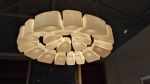 Dome - A large porcelain chandelier | Chandeliers by Bergontwerp | Buitenplaats Doornburgh in Maarssen. Item composed of ceramic