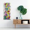 Floral Cascade | Oil And Acrylic Painting in Paintings by Christiane Papé