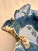 Ceramic Art Sculpture  | Wave Petals | Decorative Bowl in Decorative Objects by Elena Miller. Item made of ceramic works with contemporary & coastal style