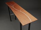 Miscanthus | Console Table in Tables by Carol Jackson Furniture. Item composed of wood & aluminum compatible with minimalism and contemporary style