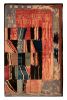 Rug & Kilim's Modern Geometric Traditional Red and Blue Wool | Area Rug in Rugs by Rug and Kilim