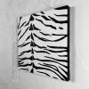Monochrome Tiger Pattern | Mixed Media by IRENA TONE. Item compatible with minimalism and eclectic & maximalism style