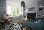 Bright + Sunny Living Room | Interior Design by INTERIOR  FOX  LTD