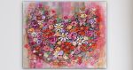 Butterfly Heart - Original Acrylic Painting | Oil And Acrylic Painting in Paintings by DaggArt