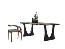 Black Walnut Live Edge Dining Table - Kitchen Table | Tables by Tinella Collection. Item composed of wood compatible with contemporary and country & farmhouse style