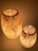 Hand Blown Glass Castle Hill Votive | Lighting by Anchor Bend Glassworks | Castle Hill Inn Restaurant in Newport. Item made of glass
