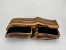 Marblewood and walnut wooden jewelry keepsake box | Decorative Box in Decorative Objects by Made By RP. Item composed of wood compatible with rustic style