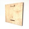 Outie Wall Sculpture | Sculptures by Furbershaworks. Item made of maple wood compatible with minimalism and modern style
