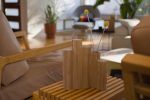 Basalt bud vase | Line | Decorative Objects by Overstory. Item made of oak wood compatible with minimalism style