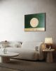 Gilded Age No. 2 | Paintings by Ayse Sirin Budak. Item made of oak wood & canvas compatible with minimalism and mid century modern style