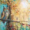 "Watcher of the Dawn" - Original Painting | Oil And Acrylic Painting in Paintings by DaggArt