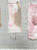 Unconditional; Mixed Media Textile With Semi Precious Stones | Paintings by Michele Spurza. Item made of maple wood & canvas compatible with boho and contemporary style