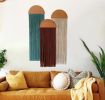 "Casitas" | Tapestry in Wall Hangings by Vita Boheme Studio. Item composed of wood and fiber