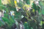 yellow fields in Spring | Oil And Acrylic Painting in Paintings by Art by Geesien Postema. Item composed of canvas in contemporary or country & farmhouse style