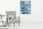 'Three Gulls' oil painting by Scott Redden | Oil And Acrylic Painting in Paintings by Scott Redden. Item made of linen & synthetic