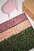"Rose Realm" Handmade Rug, Pink, Green, Floral Theme, Modern | Area Rug in Rugs by Sergio Mannino Studio. Item composed of wool compatible with modern style