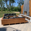 Island Sectional | Couches & Sofas by TRH Furniture. Item composed of wood