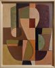 Inner Axis | Oil And Acrylic Painting in Paintings by Sophie DUMONT.. Item composed of wood and canvas in minimalism or contemporary style