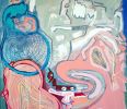 Famous People | Oil And Acrylic Painting in Paintings by Jacob von Sternberg Large Abstracts. Item composed of canvas & synthetic