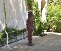 Public Art Sculpture | Public Sculptures by Lutz Hornischer - Sculptures in Wood & Plaster | North Block Hotel in Yountville. Item made of wood