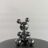 Small Stainless Steel Bear 'Sandy' | Sculptures by IRENA TONE. Item composed of steel in minimalism or art deco style