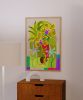 Flower 1 - Seeds Of Ideas To Come | Prints by Lucy Sherston. Item made of paper works with contemporary & eclectic & maximalism style