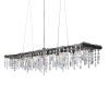 Tribeca Banqueting Chandelier | Chandeliers by Michael McHale Designs. Item composed of steel and glass