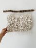 TEXTURAL WEAVING hand woven tapestry | Macrame Wall Hanging in Wall Hangings by WOOL & PINE by Jessie. Item composed of wood and cotton