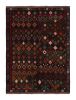 Rug & Kilim’s Baluch Tribal Rug in Burgundy with Colorful | Area Rug in Rugs by Rug and Kilim