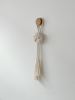 KNOT 001 | Rope Sculpture Wall Hanging | Wall Sculpture in Wall Hangings by Ana Salazar Atelier. Item composed of oak wood and cotton in contemporary or country & farmhouse style