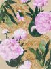 PEONIES AND GOLD I, II & II | Area Rug in Rugs by Emma Gardner Design, LLC. Item made of fabric with fiber
