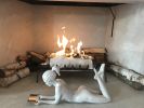 Eleanor Cardozo | Ornament in Decorative Objects by Eleanor Cardozo. Item made of bronze with marble