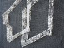 Time Moves Different Now III | Wall Sculpture in Wall Hangings by Morgan Hale. Item composed of linen in minimalism or contemporary style