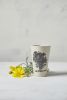 TWO Large Ceramic Handmade Cups With Pine Tree | Mug in Drinkware by ShellyClayspot. Item composed of stoneware compatible with rustic style