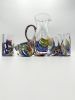 Cane-Fetti Pitcher | Vessels & Containers by Anchor Bend Glassworks. Item made of glass