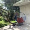 Studio Stirling Bubble | Swing Chair in Chairs by Studio Stirling. Item composed of steel compatible with minimalism and mid century modern style
