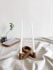 Cursive Candles - Small | Candle Holder in Decorative Objects by Stone + Sparrow Studio. Item made of ceramic