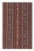 1950s Vintage chaput Kilim rug in Red and Brown, Multicolor | Area Rug in Rugs by Rug and Kilim