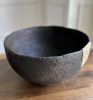 Rooted Organic Paper Mache Decorative Bowl | Decorative Objects by TM Olson Collection. Item made of paper compatible with minimalism and japandi style
