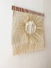 Solstice | Macrame Wall Hanging in Wall Hangings by Dörte Bundt. Item made of wood with cotton works with boho & mid century modern style