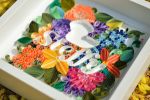 Customizable Quilled Monogram | Mixed Media by Mira's Craft. Item made of paper works with art deco style