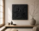 Scarred Void - Sculptural Wall Artwork | Wall Sculpture in Wall Hangings by Urban Plaster Bloom. Item compatible with minimalism and contemporary style