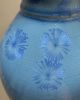 Sapphire Crystalline Vase | Vases & Vessels by Bikki Stricker. Item composed of ceramic