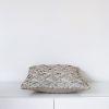 Diamond Small Weave Cushion Cover - Light Grey | Pillows by Kubo. Item made of fiber