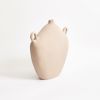 Maria Vessel - Oat | Vase in Vases & Vessels by Project 213A. Item made of stoneware works with contemporary style
